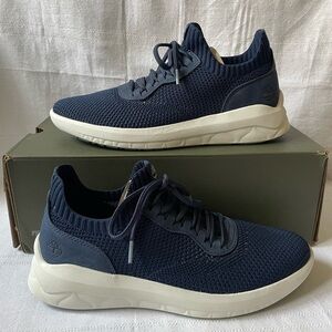 Timberland Bradstreet Ultra Oxford Navy Knit Shoes Men's Size 7.5 Women's 9